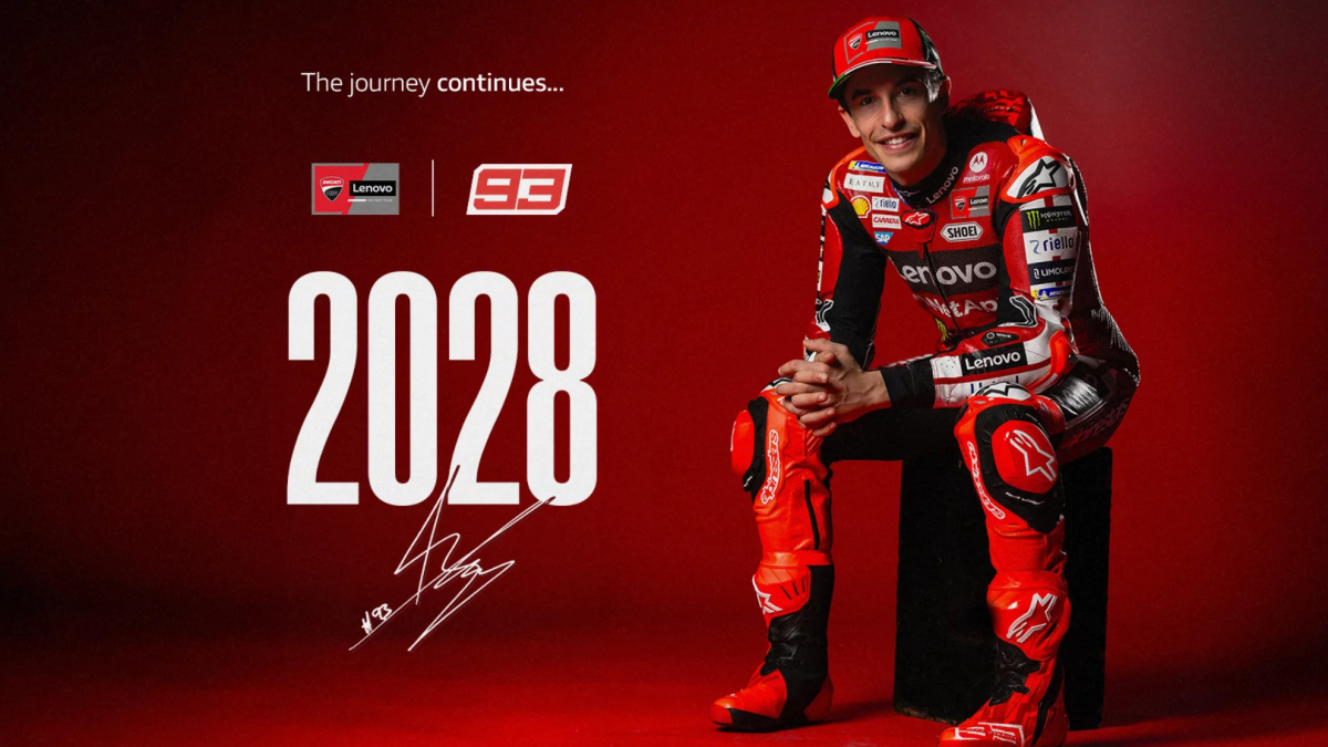 Márquez renueva - ¡¡Marc Márquez renueva con Ducati hasta 2028!!