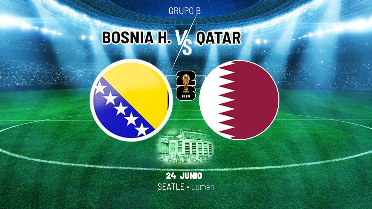 Bosnia y Herzegovina y Qatar se juegan todo en Seattle