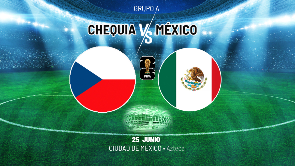 México busca cerrar la primera fase con pleno de victorias ante Chequia