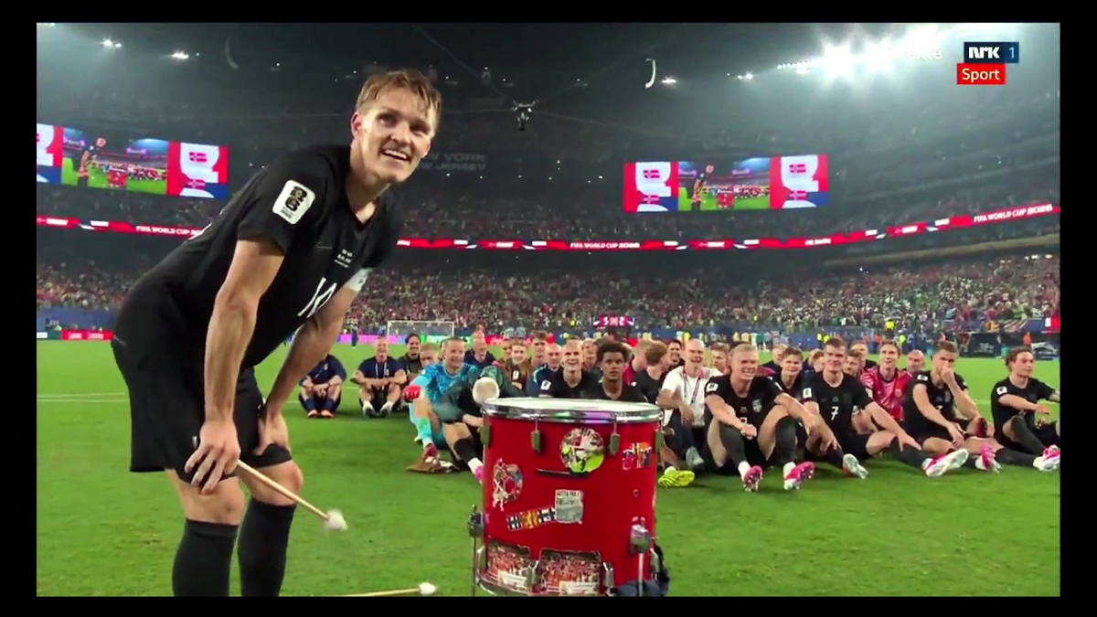 Orgullo vikingo: Noruega protagoniza el vídeo del Mundial con una 'coreografía' para la historia