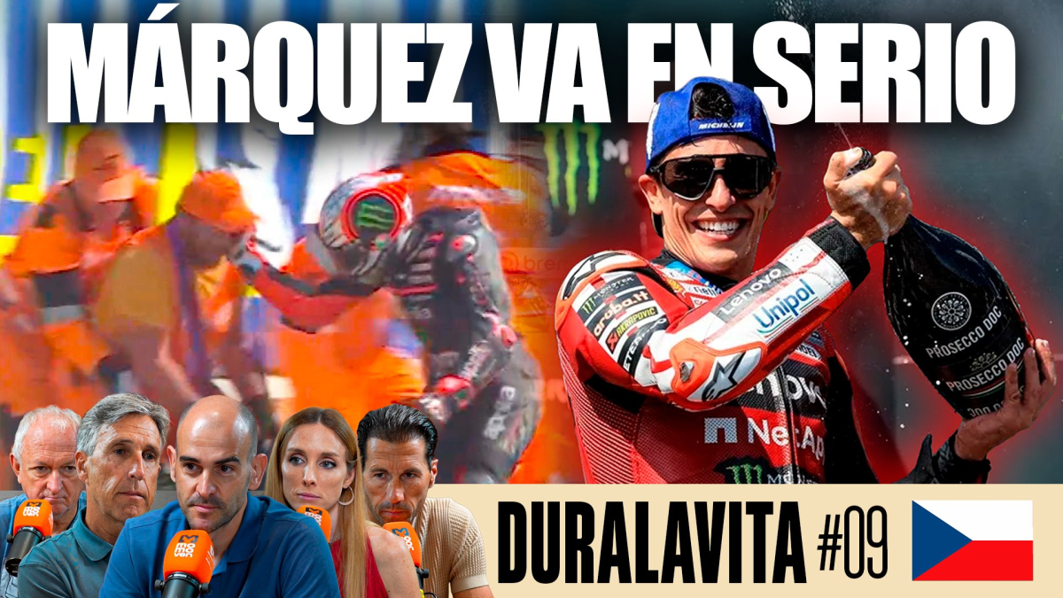 Duralavita, en directo: Marc Márquez va en serio y pone el Mundial patas arriba en el GP de la República Checa