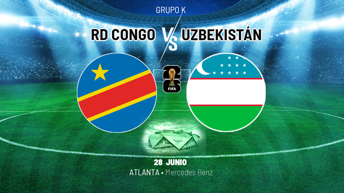 Congo - Uzbekistán: horario, canal y dónde ver en TV y online el partido del Mundial