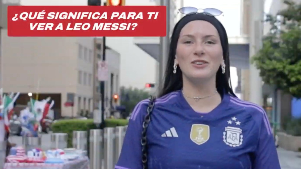 Las emotivas respuestas de los hinchas argentinos en Dallas sobre ver a Leo Messi