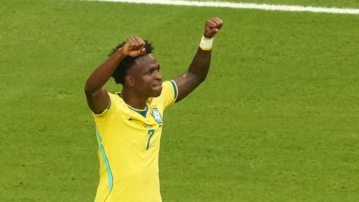 Vini Jr brilla en Miami con dos goles y lidera a Brasil en el Mundial