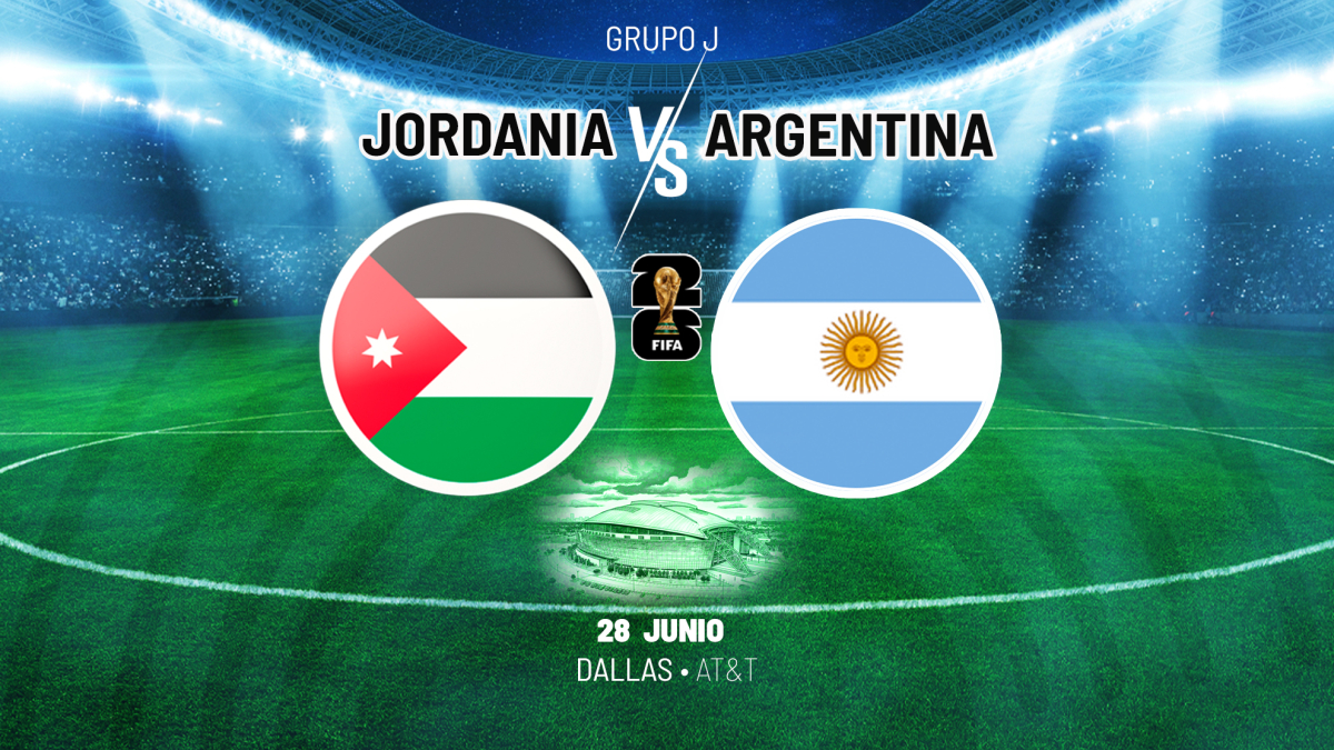 Pronóstico del Jordania - Argentina en el Mundial: probabilidades y favorito