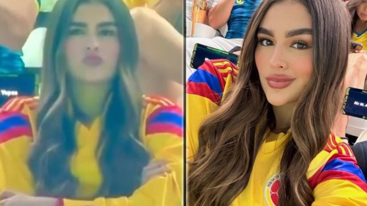 Sorpresa al identificar a la aficionada que se hizo viral en el Mundial por una imagen de TV: es hija de un famoso exfutbolista