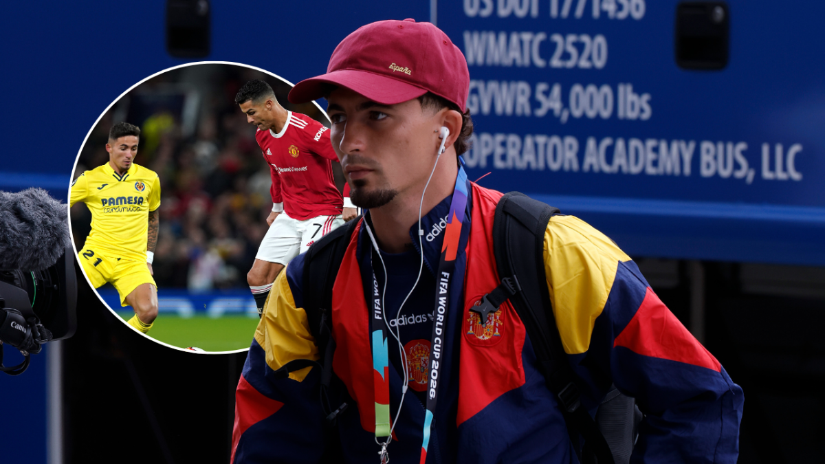 Yeremy Pino muestra su admiración por Cristiano Ronaldo