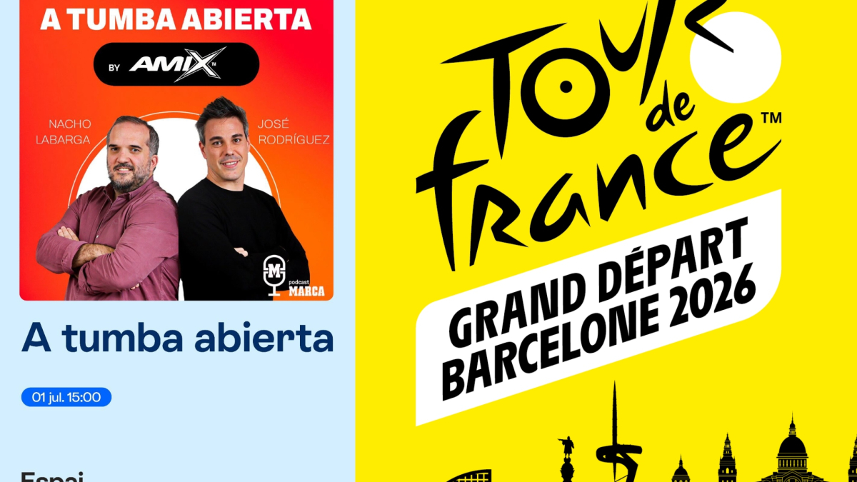 ‘A tumba abierta by AMIX’ calienta el Tour en Barcelona con un episodio abierto al público en la 'Grand Depart'
