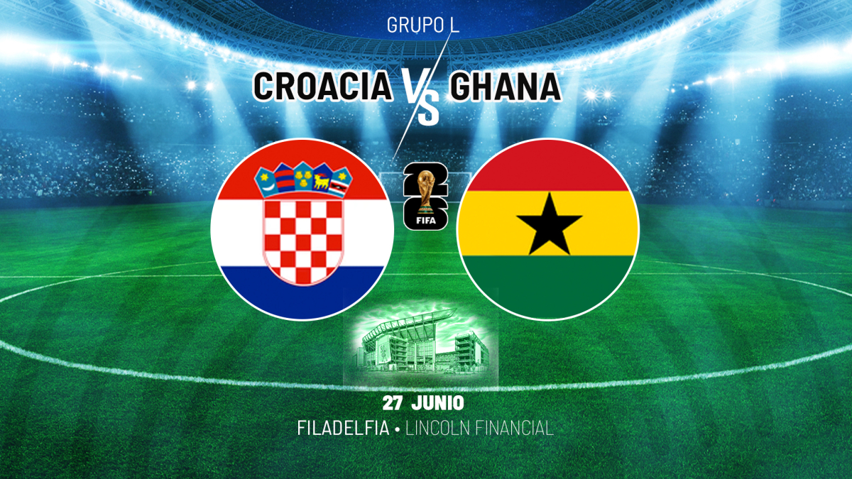 Croacia - Ghana: horario, canal y dónde ver en TV y online el partido del Mundial