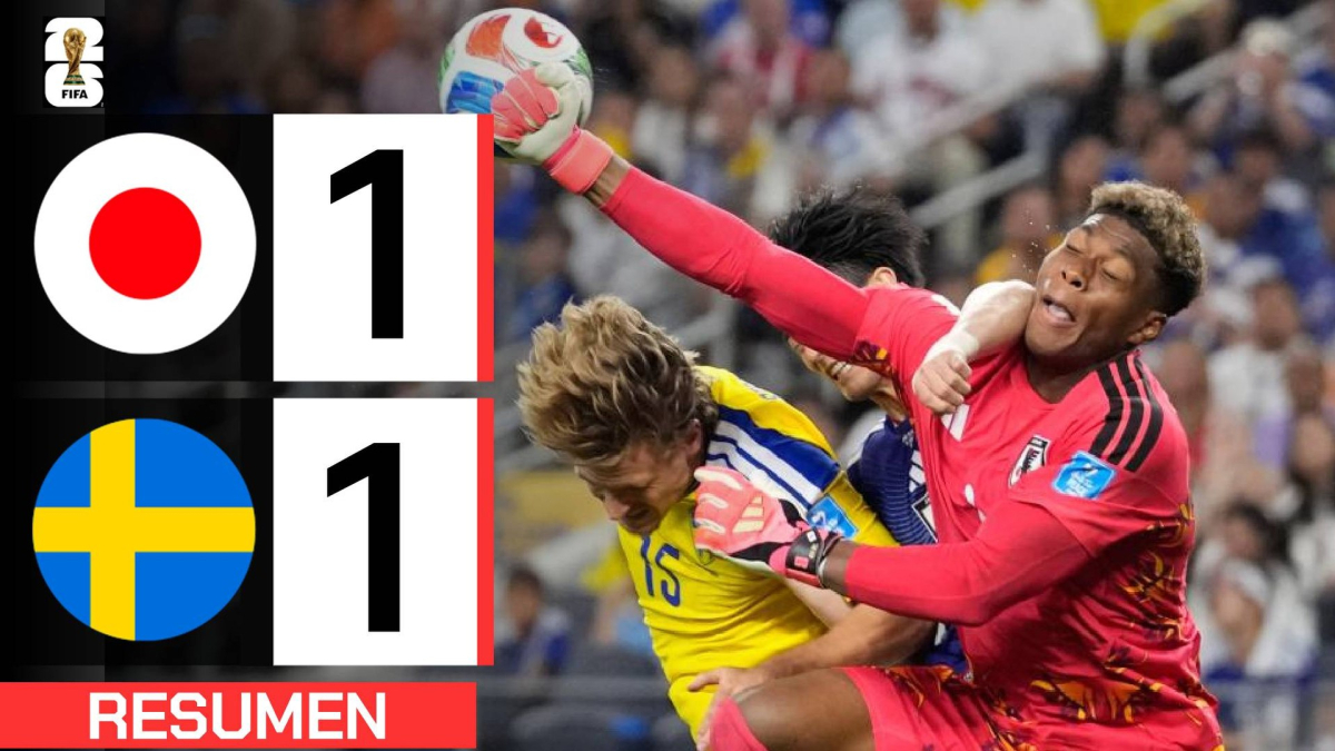 Japón 1-1 Suecia | Resumen Mundial 2026