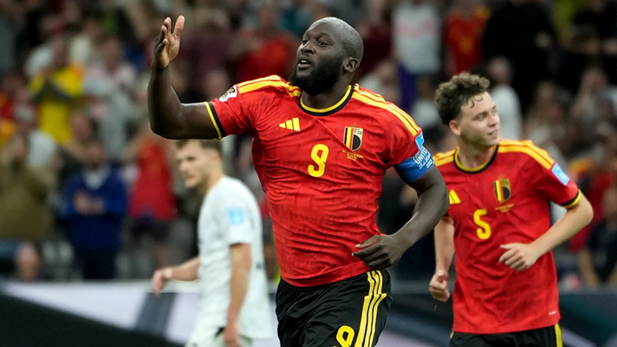Gol de R. Lukaku (1-4) en el Nueva Zelanda 1-5 Bélgica