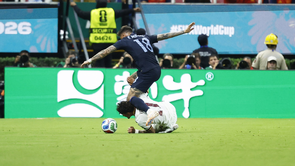 Así fue el momento de la lesión de Yeremy Pino