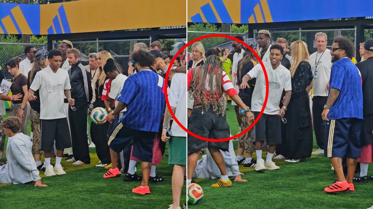 Sonríe el madridismo: Rodrygo juega con Marcelo... y sorprende a una mujer