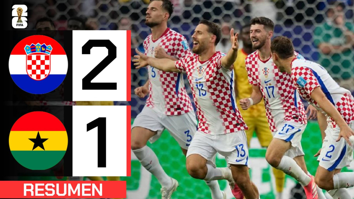 Croacia se impone a Ghana y avanza en el Mundial