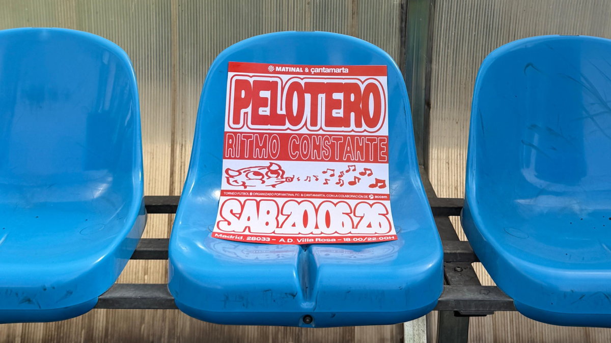 Pelotero Ritmo Constante: un torneo solidario que reúne a personas en torno al fútbol