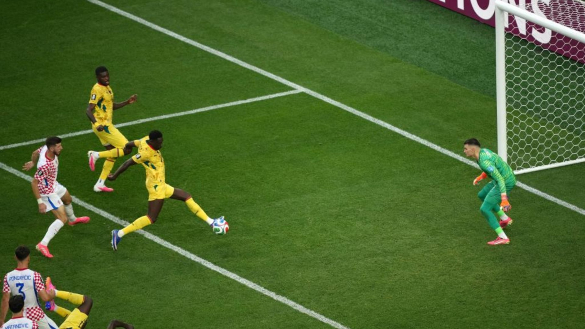 Gol de Luckassen (1-1) en el Croacia 2-1 Ghana