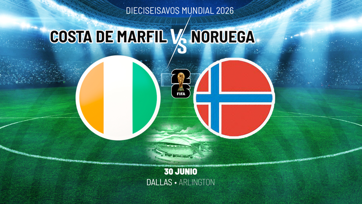 Costa de Marfil y Noruega se enfrentan con un billete a cuartos en juego
