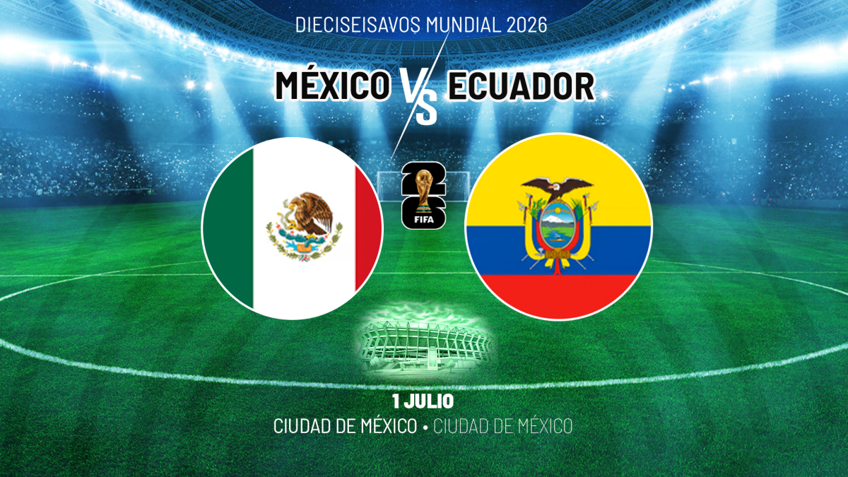 México y Ecuador se enfrentan en eliminatoria igualada en el Mundial