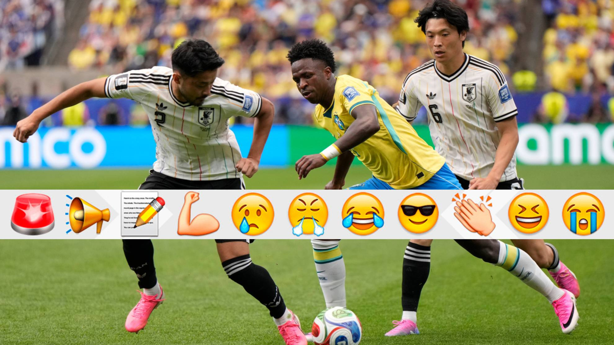 Brasil se impone a Japón con Vinicius y Casemiro como figuras clave