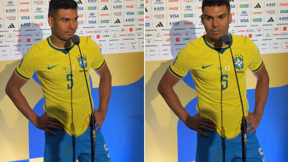Casemiro responde con educación a pregunta que indignó a la prensa brasileña