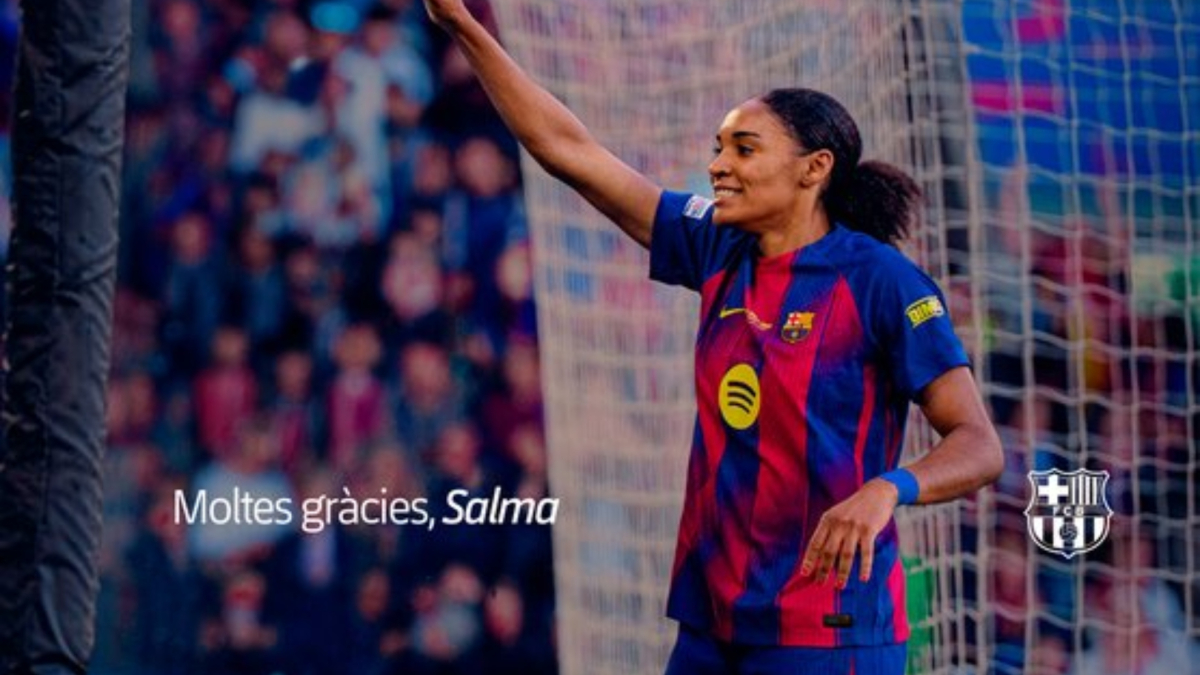 Oficial: Salma Paralluelo abandona el Barcelona