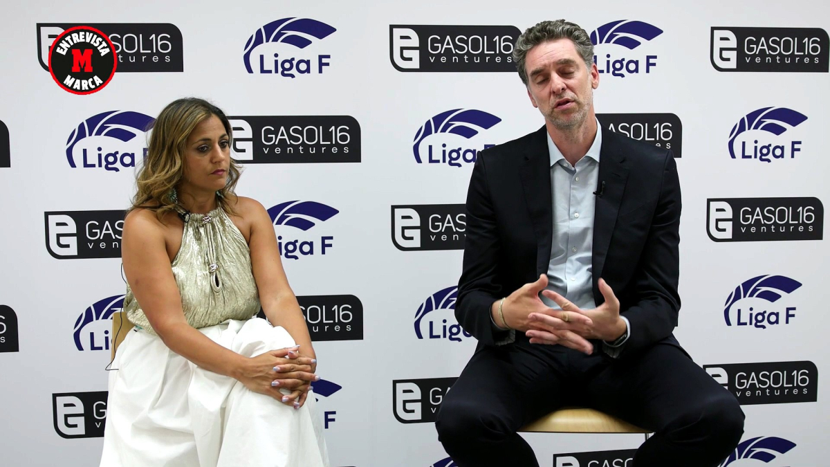 Pau Gasol y Beatriz Álvarez: "Es un día histórico... y una casilla de salida" para la Liga F