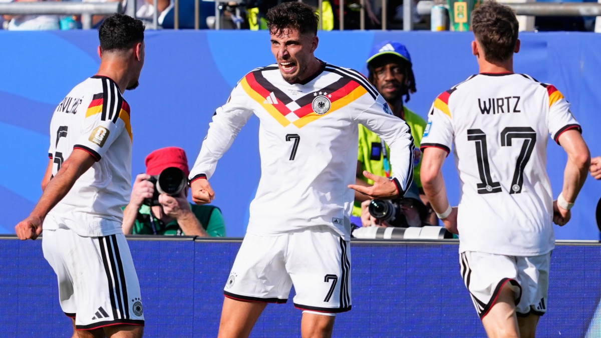 Gol de Havertz iguala el partido entre Alemania y Paraguay