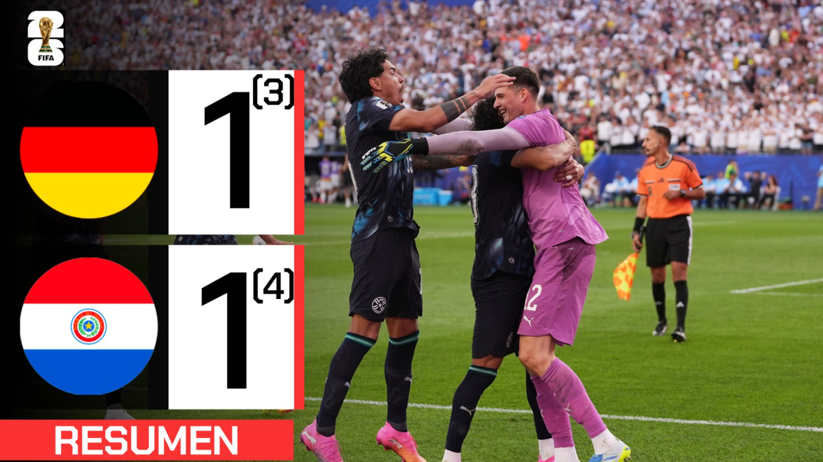Alemania 1 (3) -1 (4) Paraguay | Resumen Mundial 2026