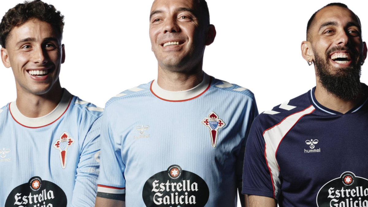 El Celta presenta su nueva equipación para la temporada 2026-27