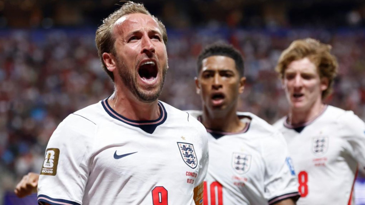 Inglaterra se recupera con gol de Kane