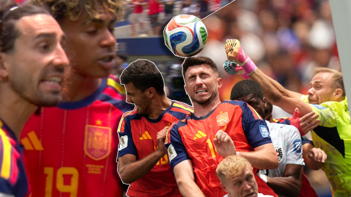 Burrull defiende la decisión del árbitro Nyberg sobre el gol anulado a Cucurella