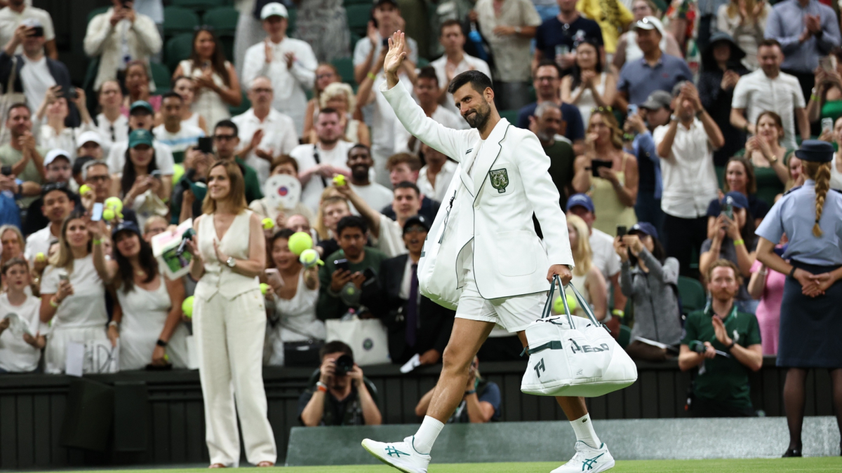 Novak Djokovic elogia la competitividad de Serena Williams tras su salida de Wimbledon
