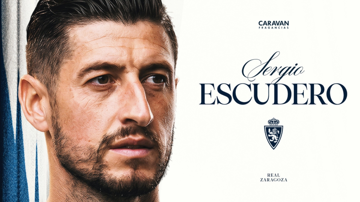 El Zaragoza cierra el lateral izquierdo con Sergio Escudero