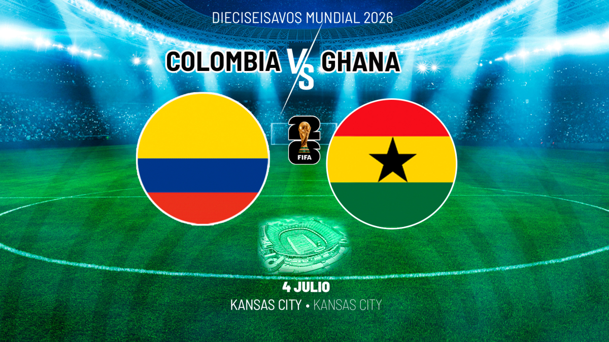 Alineaciones probables del Colombia - Ghana en el partido de dieciseisavos del Mundial 2026