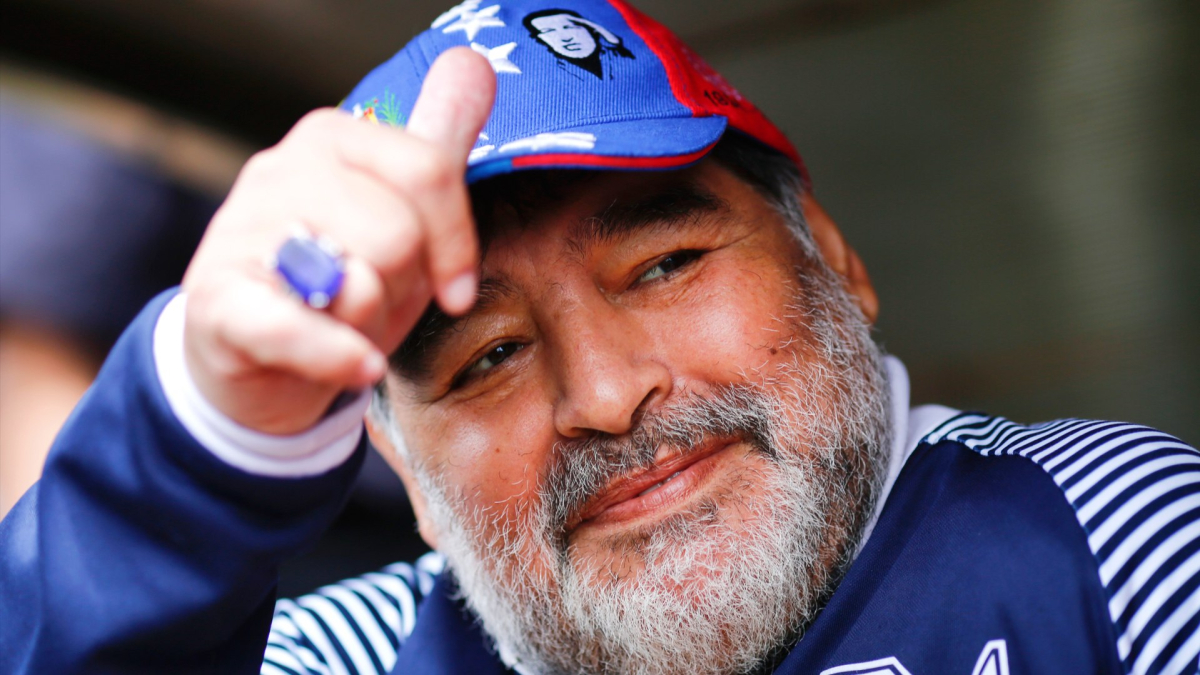 Aficionado con tatuaje de Maradona en el Mundial 2026