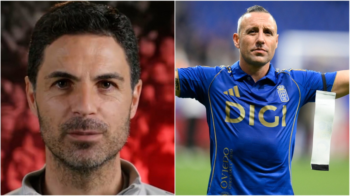Arteta rinde homenaje a Santi Cazorla tras su retiro