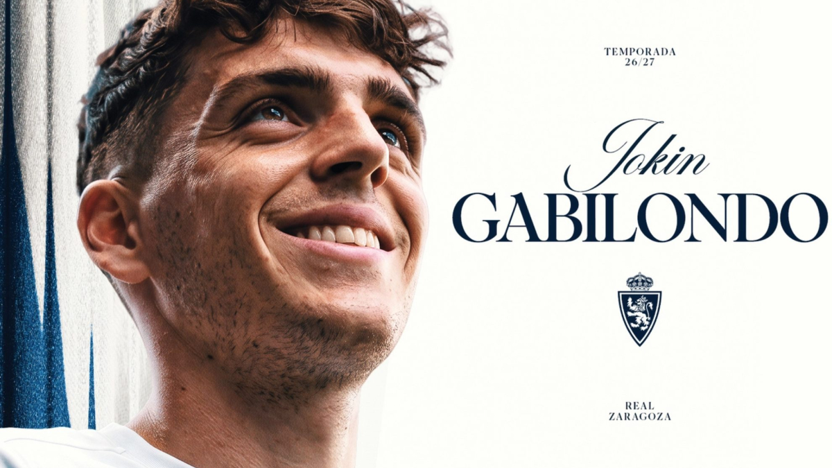 El Zaragoza ficha a Jokin Gabilondo como séptimo refuerzo