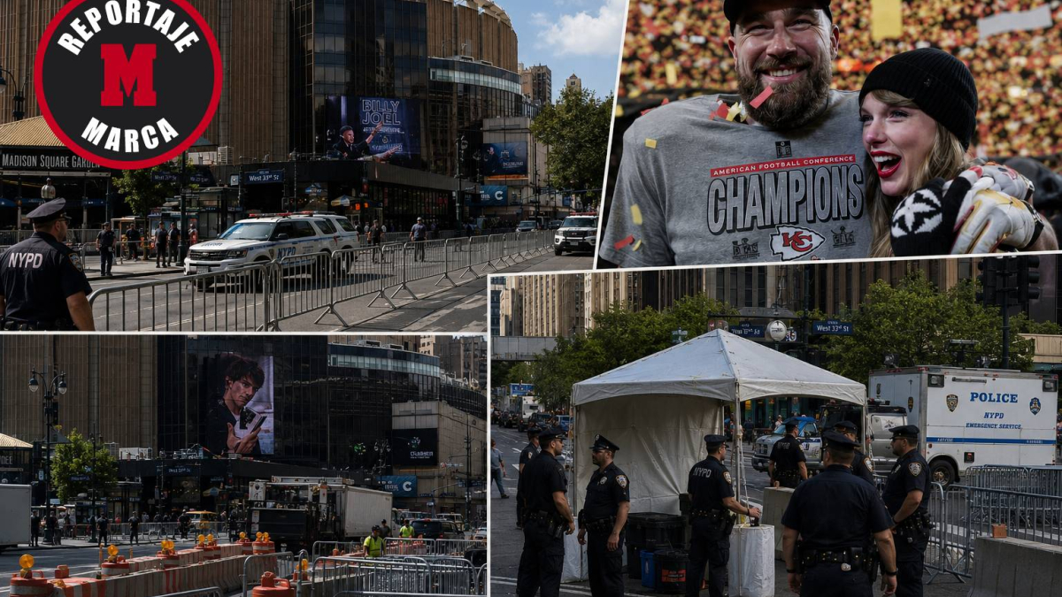 La boda de Taylor Swift y Travis Kelce paraliza Nueva York