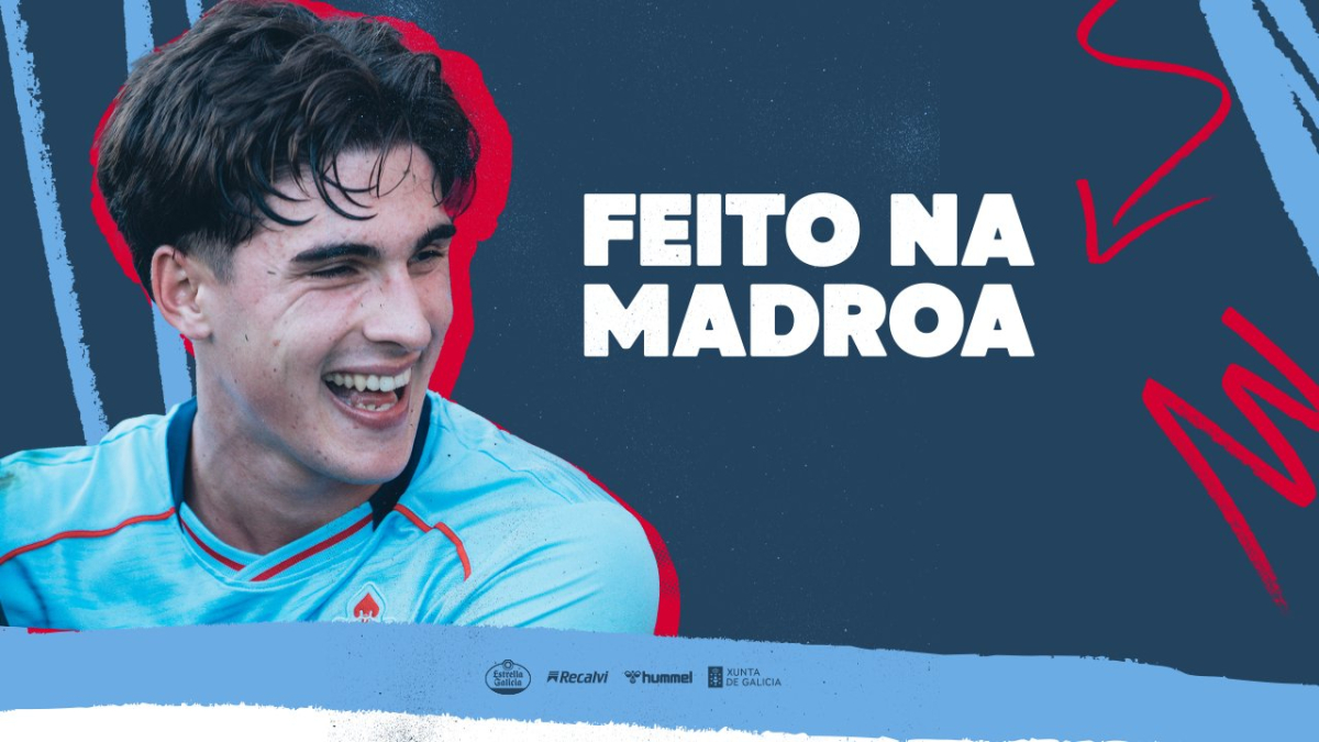 Pablo Gavián renueva con el Celta hasta 2029