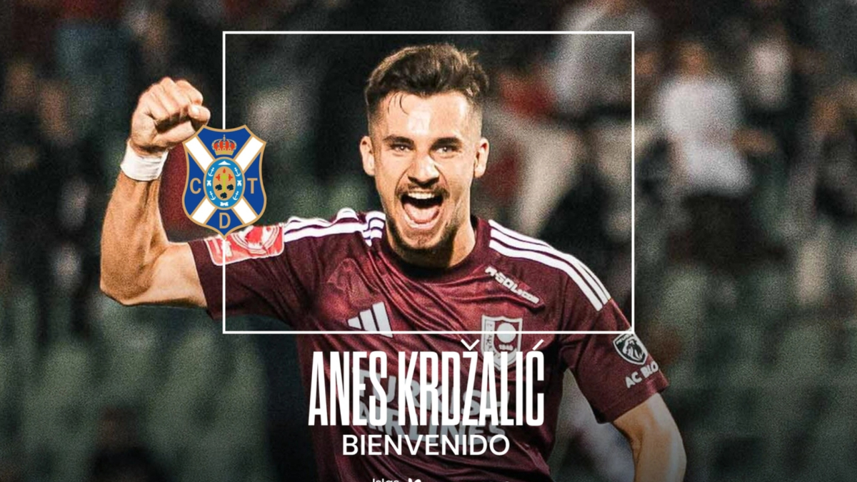 El CD Tenerife ficha al centrocampista bosnio Anes Krdžalić