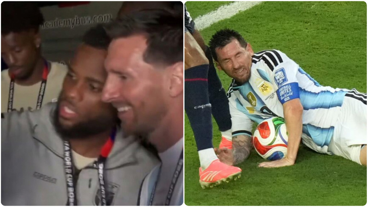 La divertida broma de Messi a un periodista: “Ahora me piden fotos, pero en el campo…”