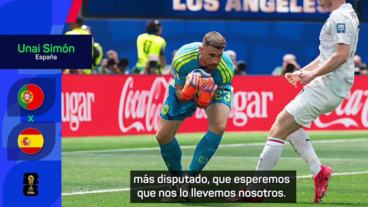 Unai Simón: "Somos el mejor trío de porteros del Mundial, el récord lo hubieran conseguido David y Joan"