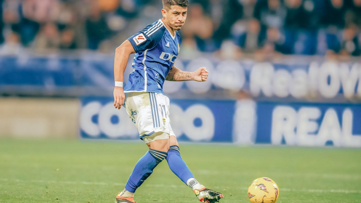 Santi Colombatto se despide del Real Oviedo tras tres temporadas