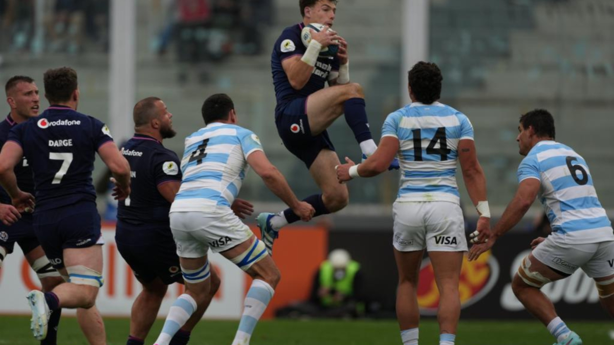 Argentina cae ante Escocia en el inicio del Nations Championship