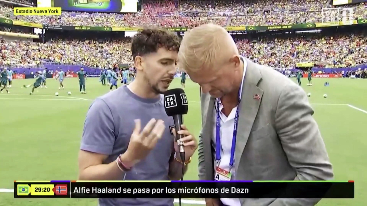 Alfie Haaland: "Cualquiera quiere jugar en el Real Madrid"