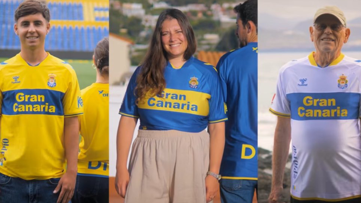 Las Palmas presenta su nueva equipación para la temporada 2026-2027
