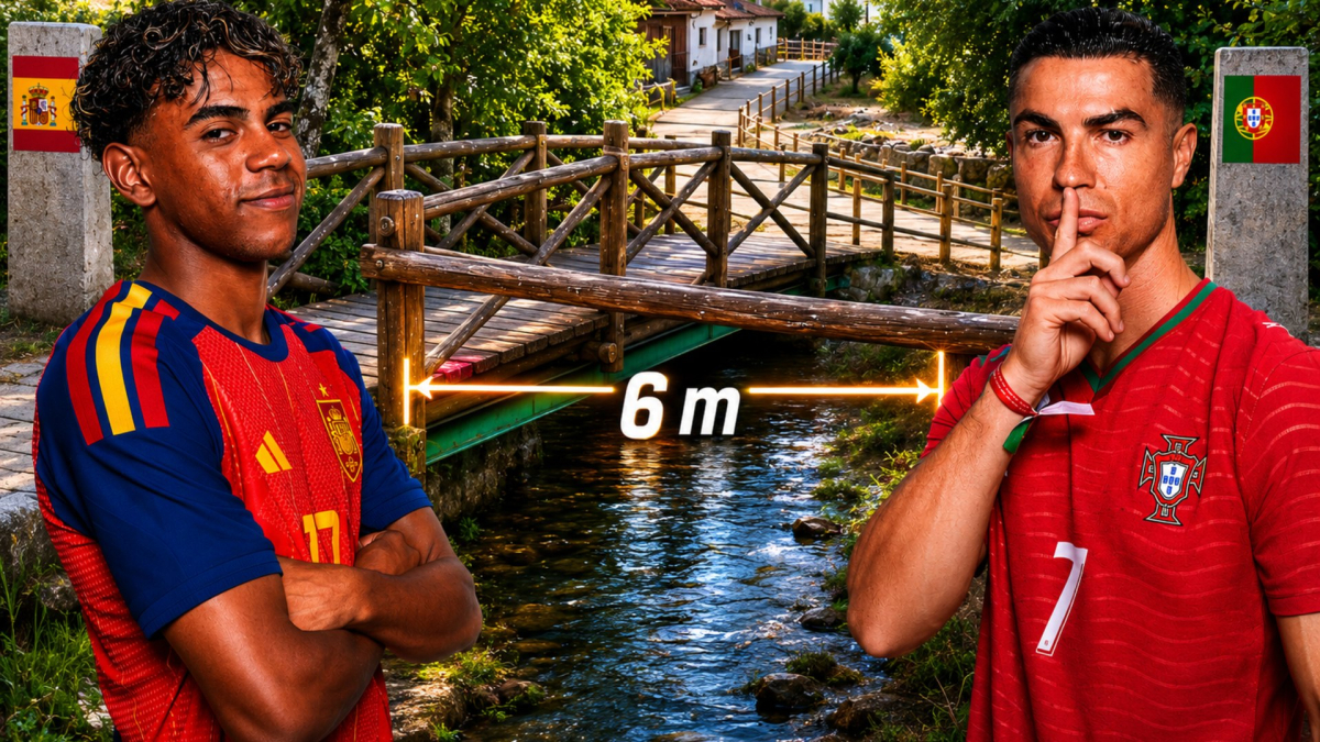 La aldea de El Marco, dividida por la rivalidad Portugal-España