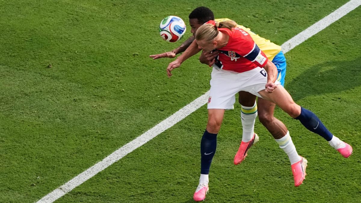 Gol de Haaland da la victoria a Noruega sobre Brasil