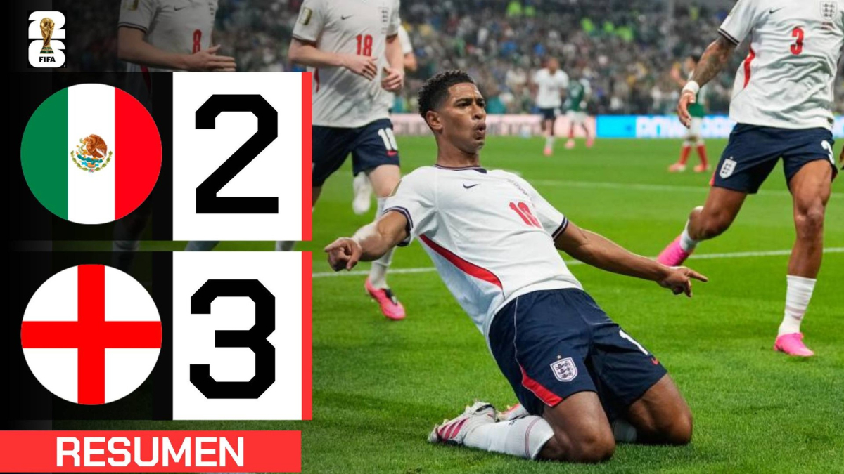 México 2-3 Inglaterra | Resumen Mundial 2026