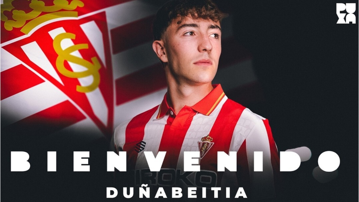 El Sporting de Gijón incorpora a Aimar Duñabeitia para reforzar su defensa